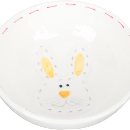 1pc Cute Design Small Ceramic Seasoning Bowl for Sauces and Dips Versatile Tableware for Boys and Girls and Adults for Fruits Rice and Salads Charming Kitchen Decor