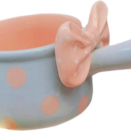 Instant French Onion Soup Bowl Single Handle Ceramic Soup Crock for Restaurant Home Salad Chilli Beef Stew Pasata, Blue