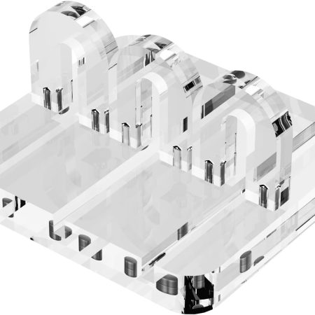 Acrylic Cord Organizer,Cable Management,Cord Holder Management for Tangle-Free Desk & Travel,Phone Charger Holder,Acrylic Desk Accessories ?? Clear??