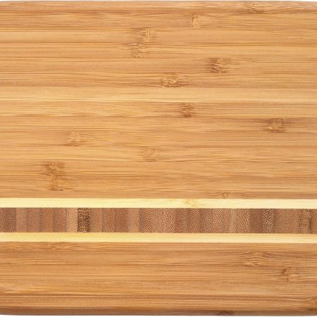 Bamboo Wood Cutting Board, 9" x 6.5"